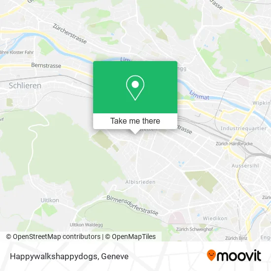Happywalkshappydogs map