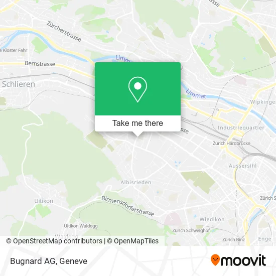 Bugnard AG map