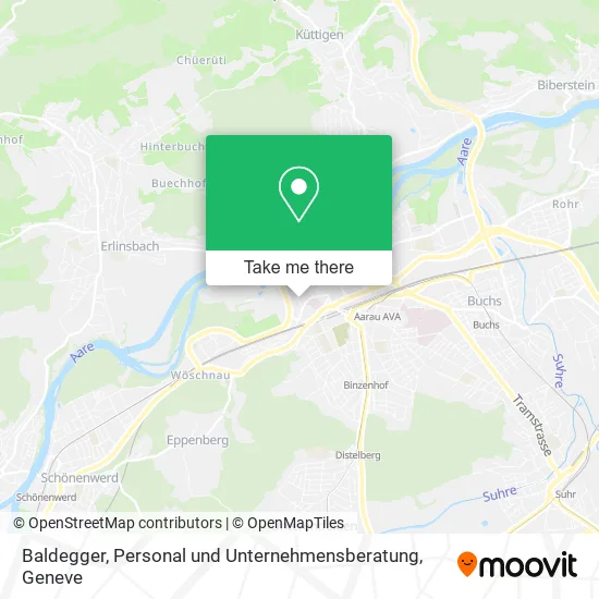 Baldegger, Personal und Unternehmensberatung map