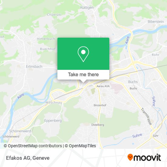 Efakos AG map
