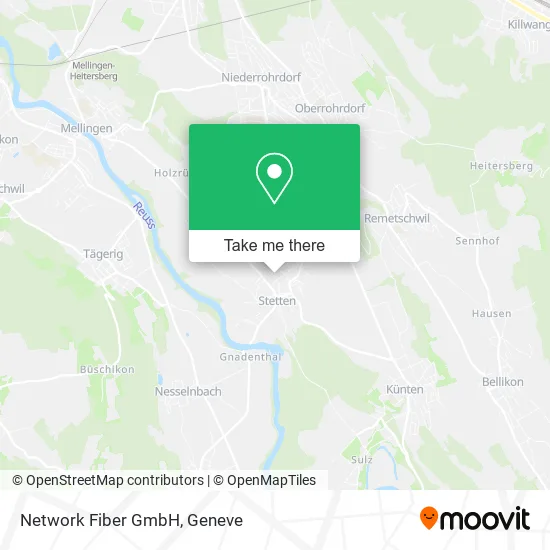 Network Fiber GmbH map