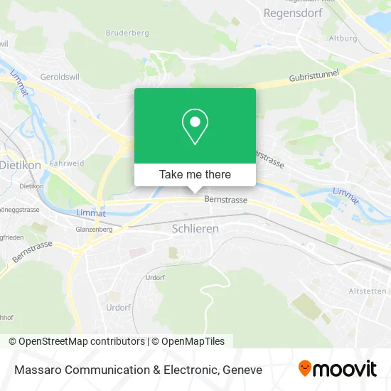 Massaro Communication & Electronic map