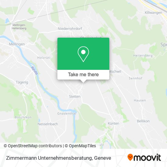 Zimmermann Unternehmensberatung map