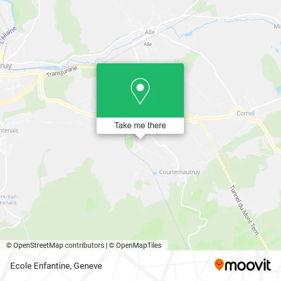 Ecole Enfantine plan