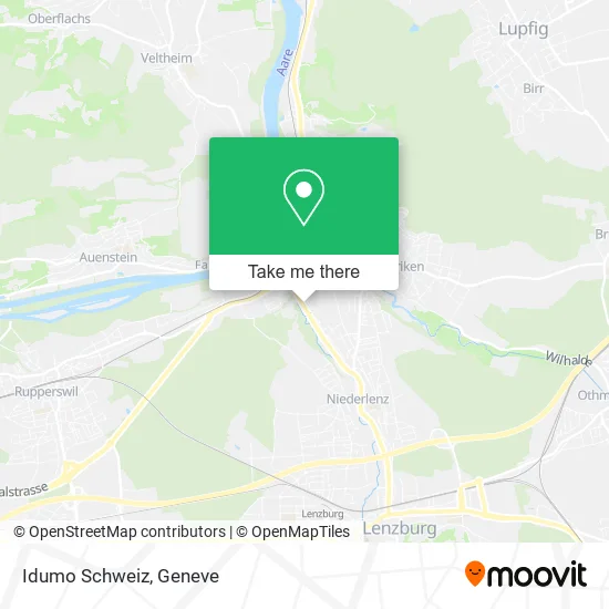 Idumo Schweiz map