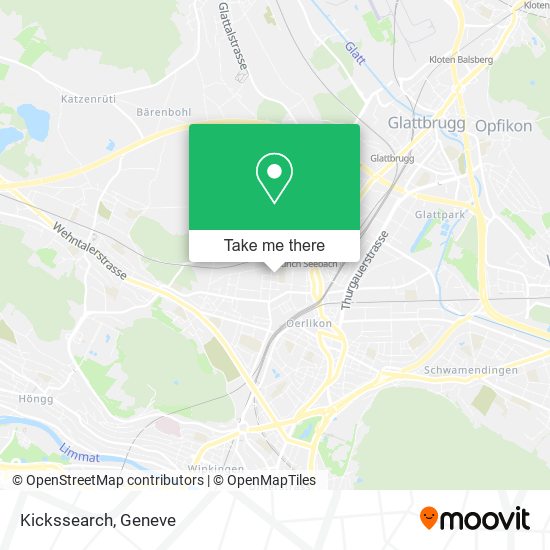 Kickssearch map