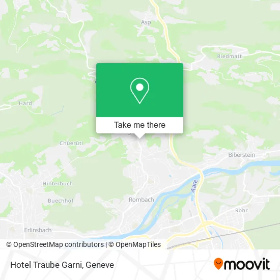 Hotel Traube Garni map