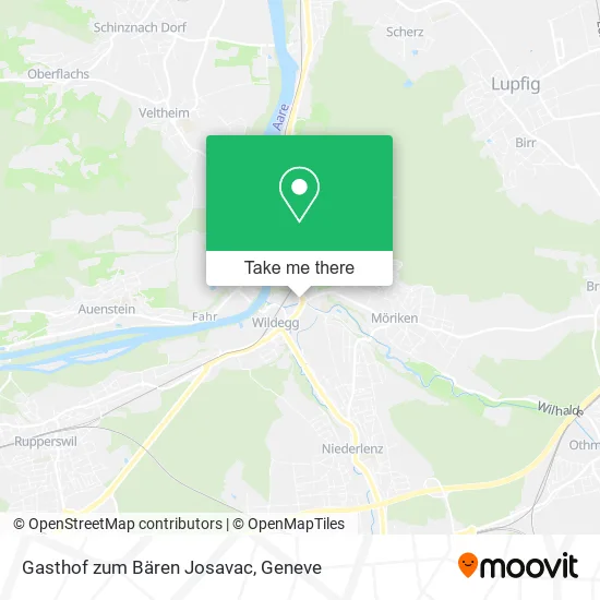 Gasthof zum Bären Josavac map