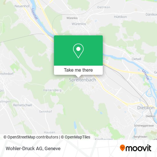 Wohler-Druck AG map