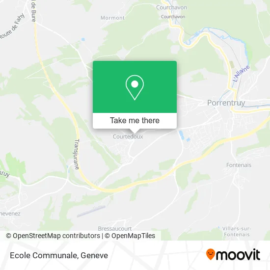 Ecole Communale map