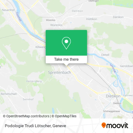 Podologie Trudi Lötscher plan