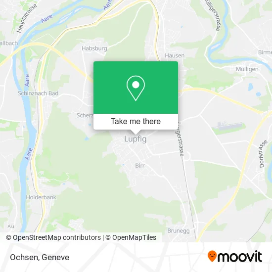 Ochsen map