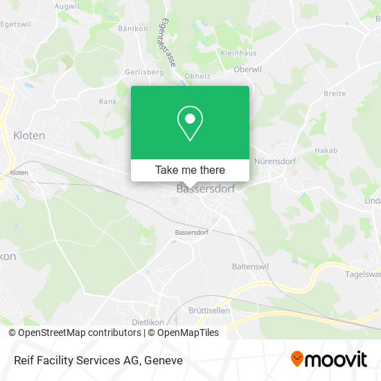 Reif Facility Services AG map