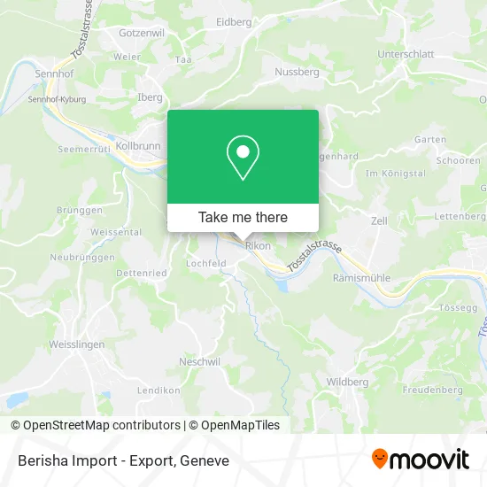 Berisha Import - Export map