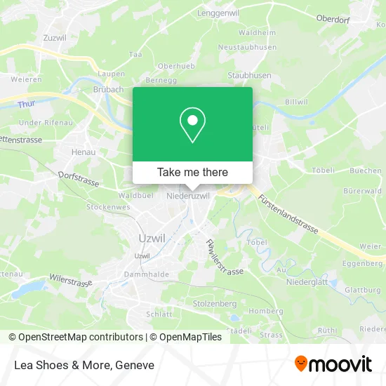 Lea Shoes & More map