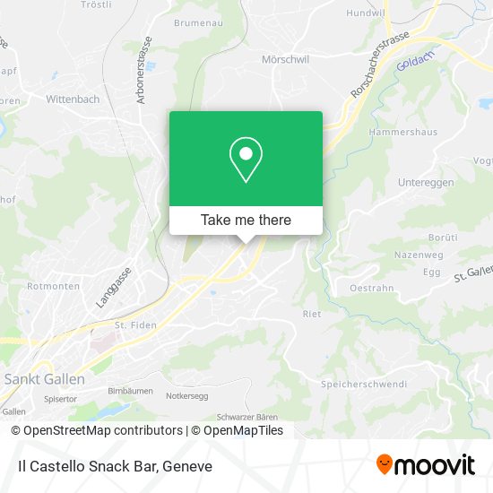 Il Castello Snack Bar map