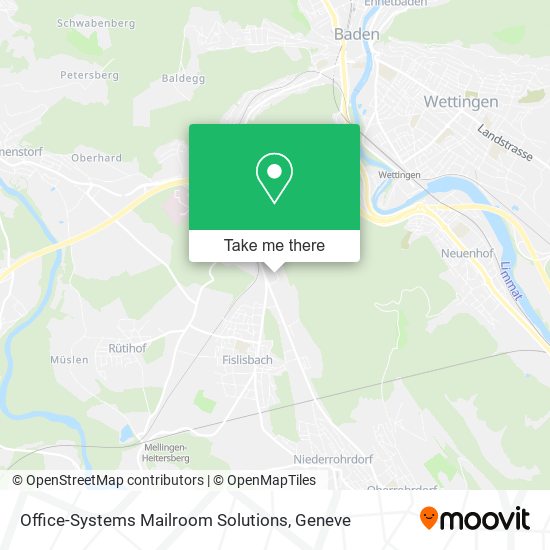 Office-Systems Mailroom Solutions map