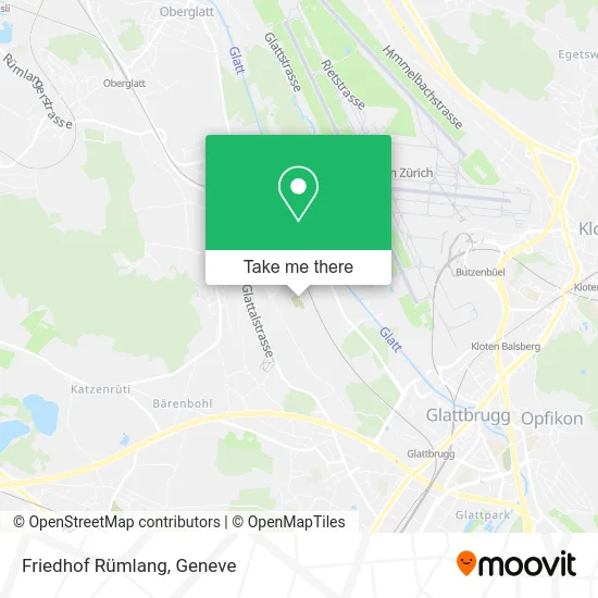 Friedhof Rümlang map