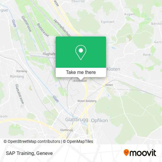 SAP Training map