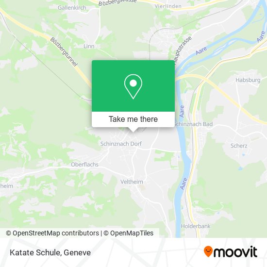 Katate Schule map