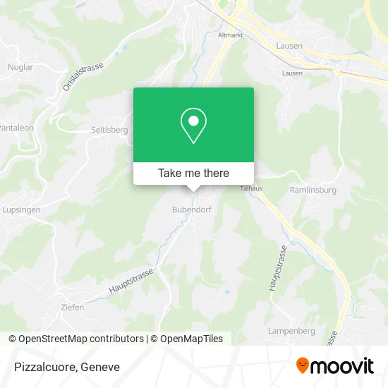 Pizzalcuore map