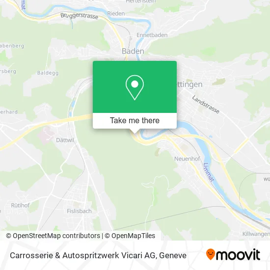 Carrosserie & Autospritzwerk Vicari AG plan