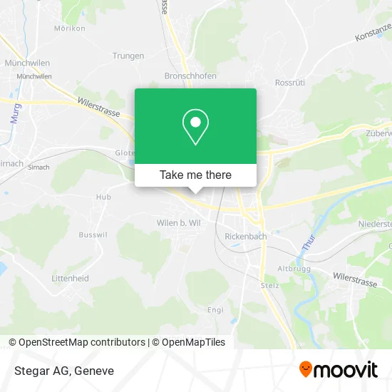 Stegar AG map