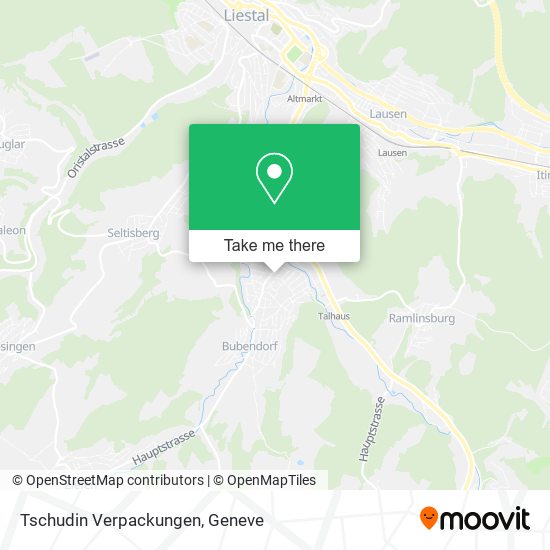 Tschudin Verpackungen map
