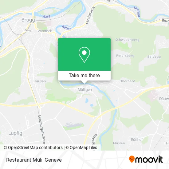 Restaurant Müli map