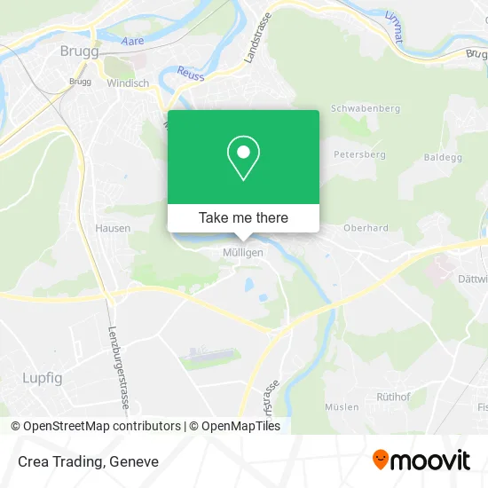 Crea Trading map