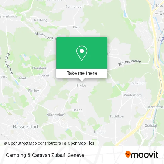 Camping & Caravan Zulauf map