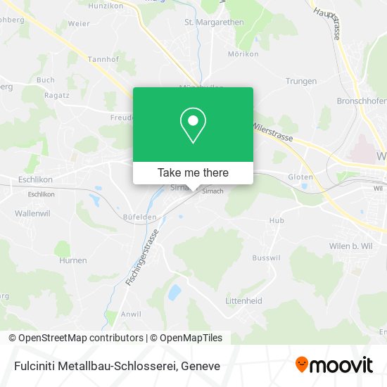 Fulciniti Metallbau-Schlosserei map