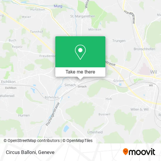 Circus Balloni map