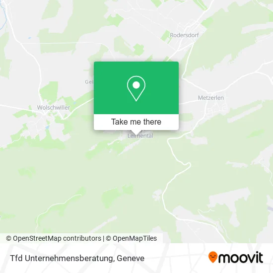 Tfd Unternehmensberatung map