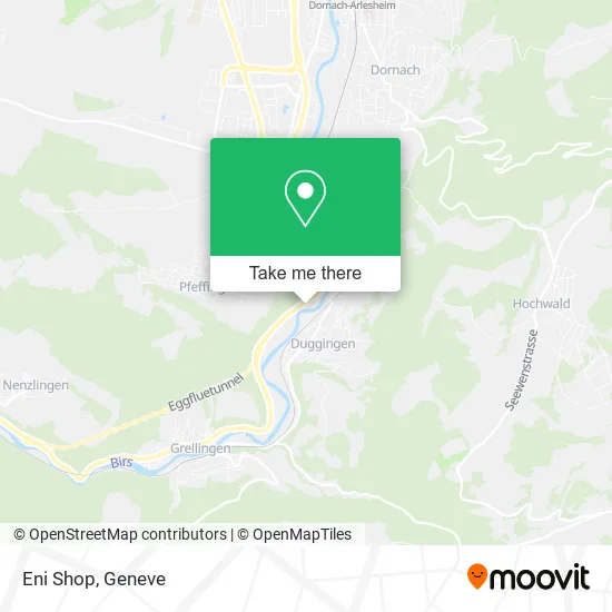 Eni Shop map