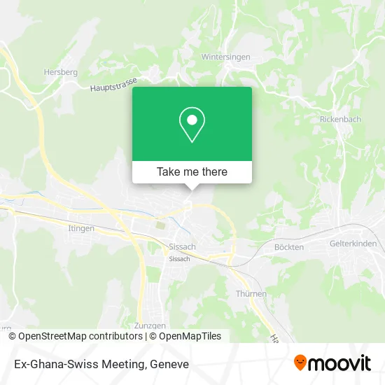 Ex-Ghana-Swiss Meeting map