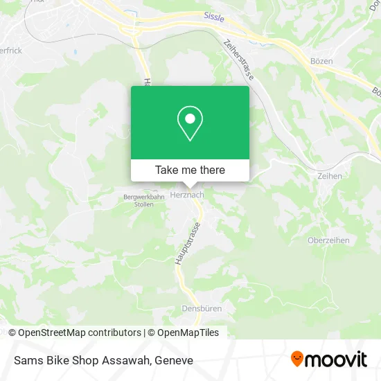 Sams Bike Shop Assawah map