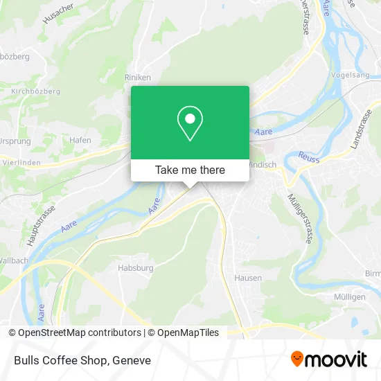 Bulls Coffee Shop map