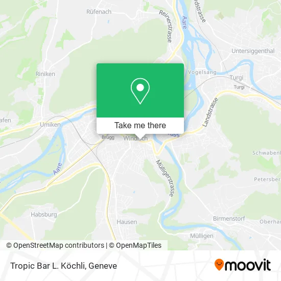 Tropic Bar L. Köchli map