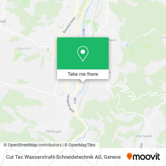 Cut Tec Wasserstrahl-Schneidetechnik AG map