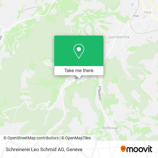 Schreinerei Leo Schmid AG map