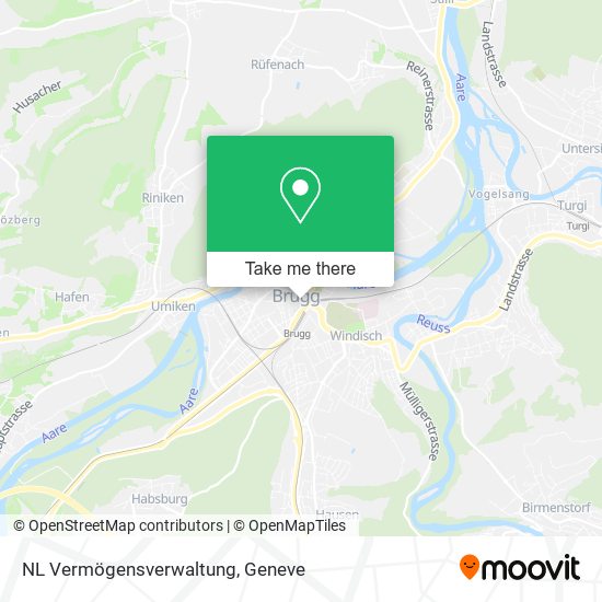 NL Vermögensverwaltung map