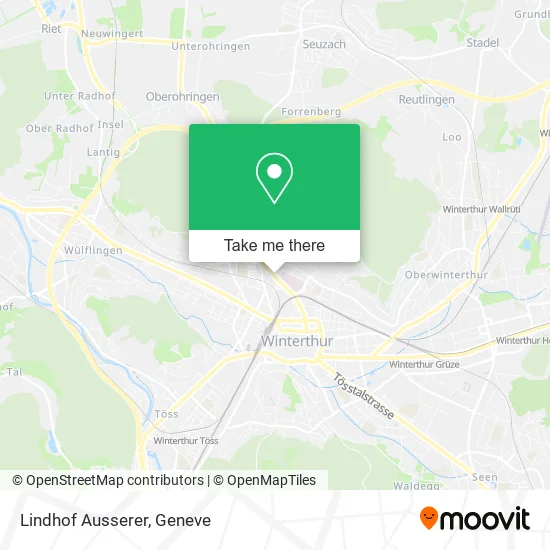 Lindhof Ausserer map