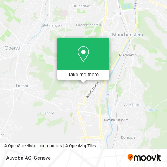 Auvoba AG map