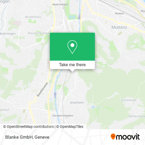 Blanke GmbH map