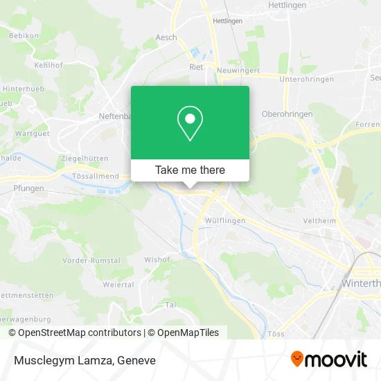 Musclegym Lamza map