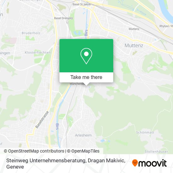 Steinweg Unternehmensberatung, Dragan Makivic map