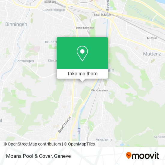 Moana Pool & Cover map