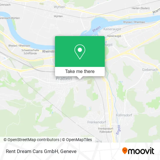 Rent Dream Cars GmbH map