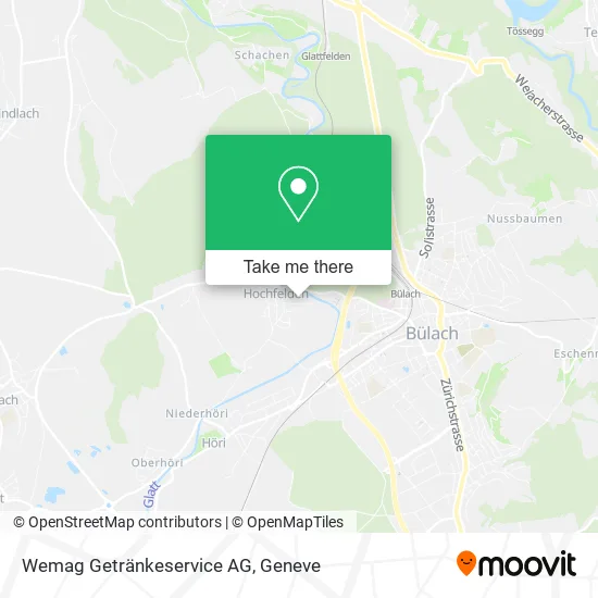 Wemag Getränkeservice AG map